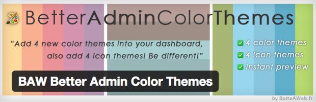 BAW Better Admin Color Theme