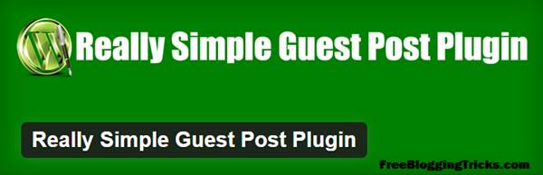 Gesut Blogging - Really simple guest post plugin