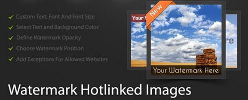 Watermark Hotlinked Images