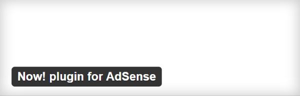 Now! plugin for AdSense