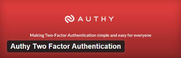 Authy Two Factor Authentication