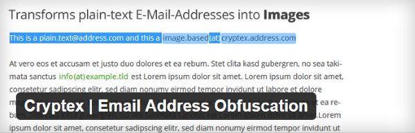 Protéger votre adresse email avec Cryptex