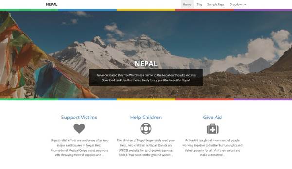 NEPAL-WordPress-Theme