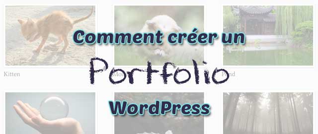 Comment créer un portfolio avec WordPress