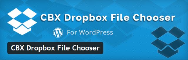 CBX Dropbox File Chooser