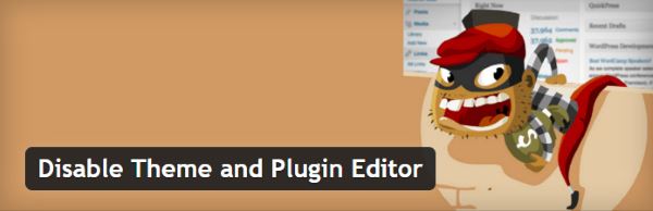 Disable Theme and Plugin Editor