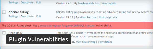 Plugin Vulnerabilities - Comment recevoir des notifications de vulnérabilité