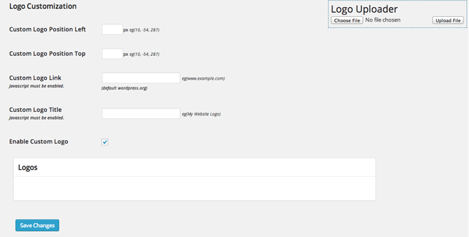 Memphis Custom Login customized login logo