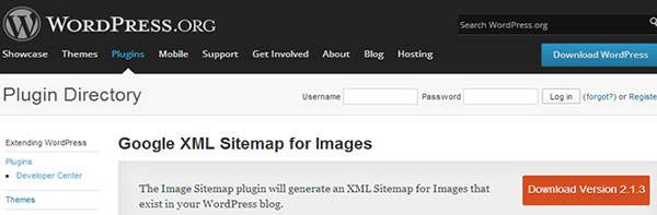 Google XML Sitemap for images