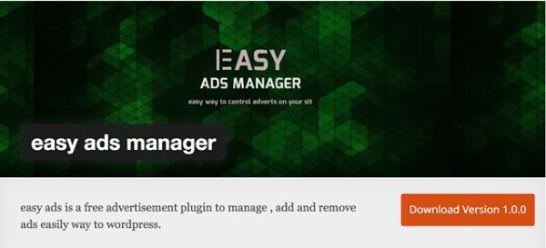Easy Ads Manager