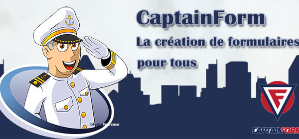 CaptainForm simplifie la création de formulaires