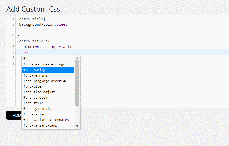 Ajax Awesome CSS - Autocomplete