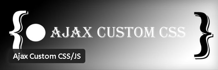 Plugin gratuits - Ajax Custom CSS