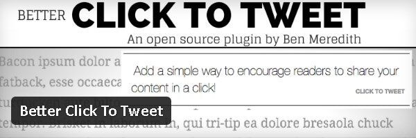Comment créer un lien tweetable pour vos articles WordPress - Better Click to Tweet